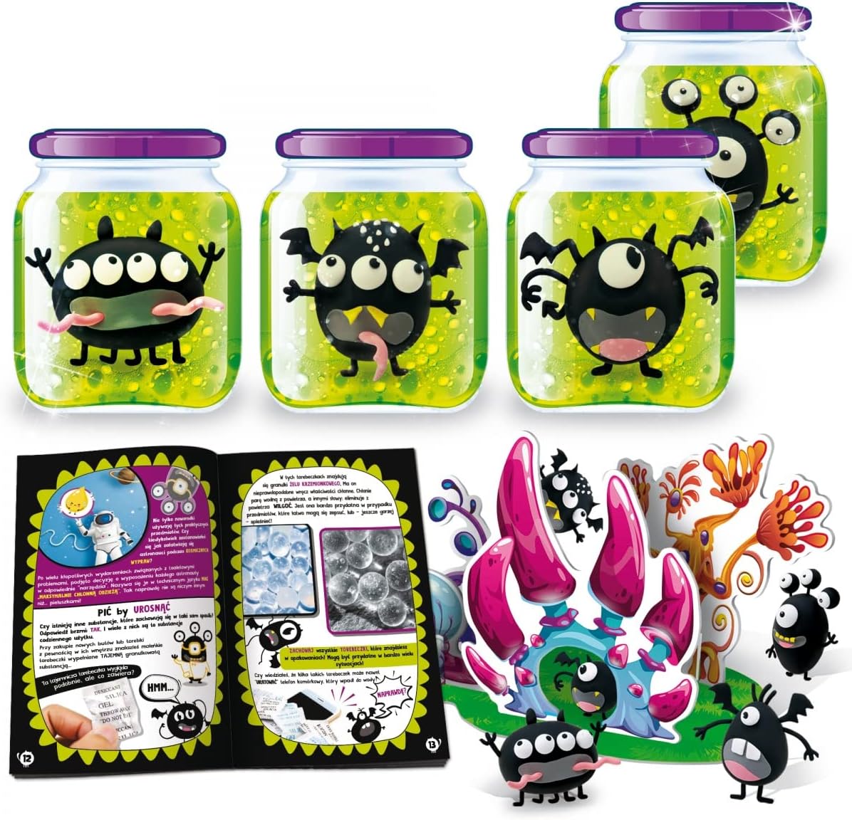 Kids Love Monsters Lisciani - Rastuća čudovišta