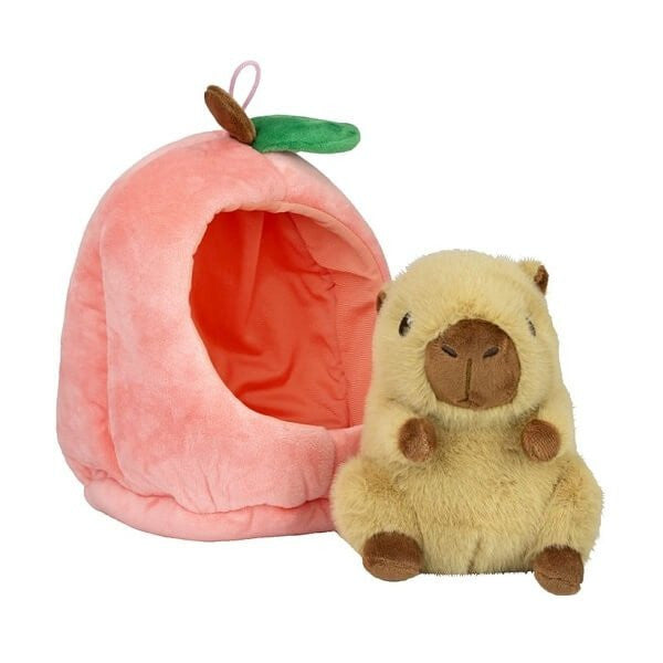 Plišana igračka Capybara u voću - 15 cm