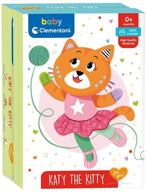 Clementoni Baby Plišana igračka Katy the Kitty