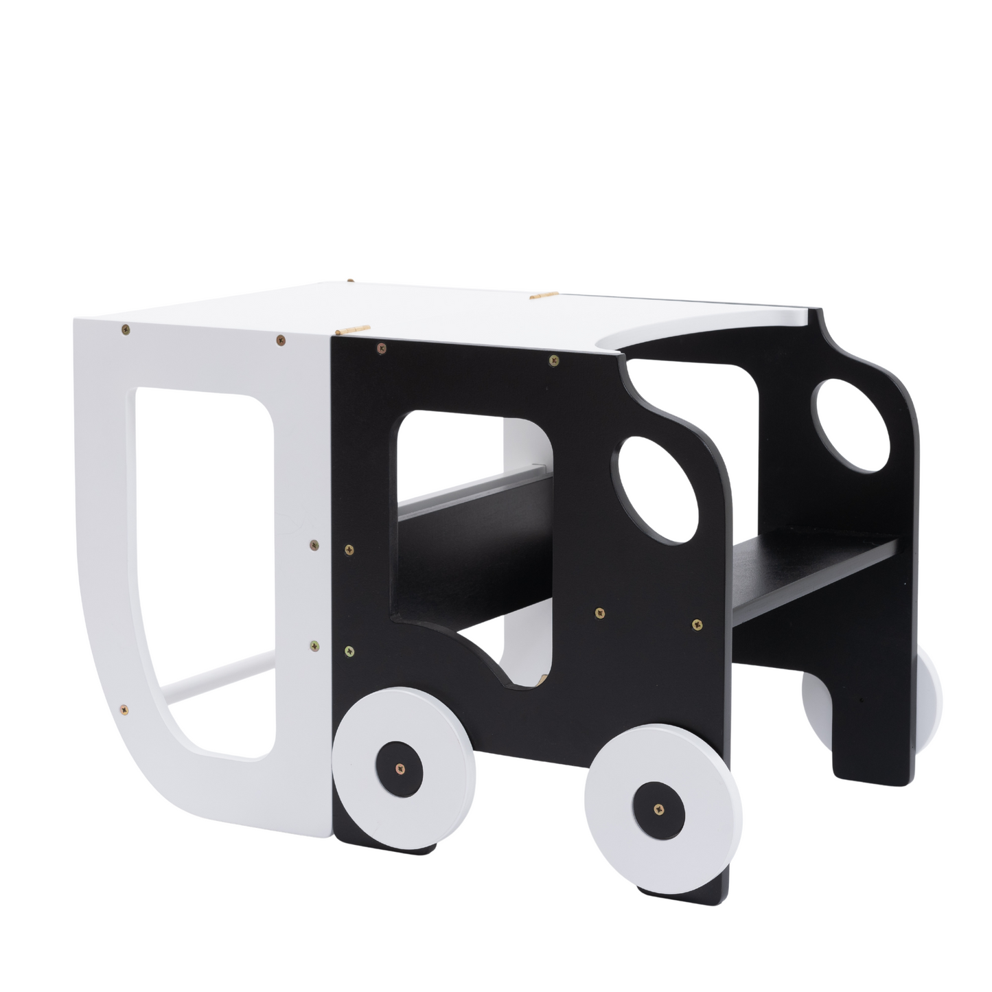 Dječji toranj za učenje i stol 2-u-1: "Auto"