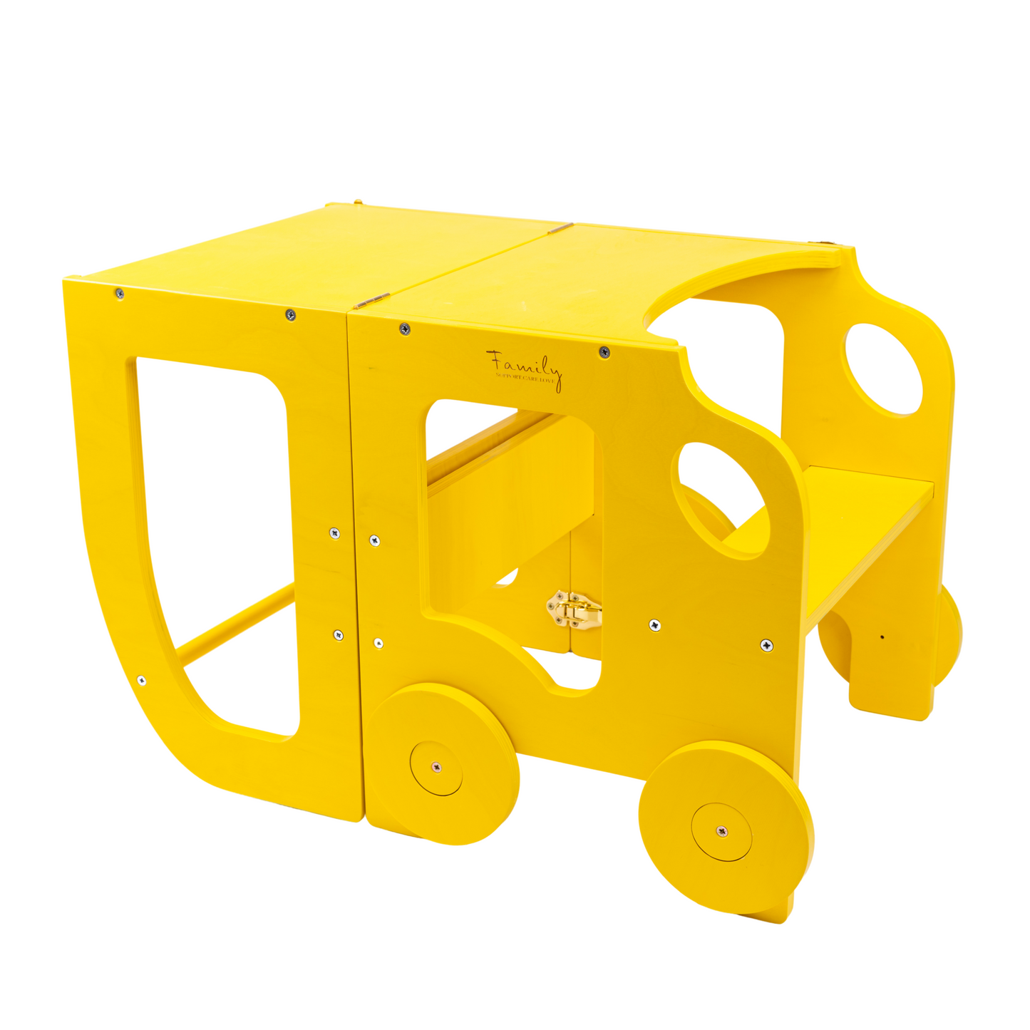 Dječji toranj za učenje i stol 2-u-1: "Auto"