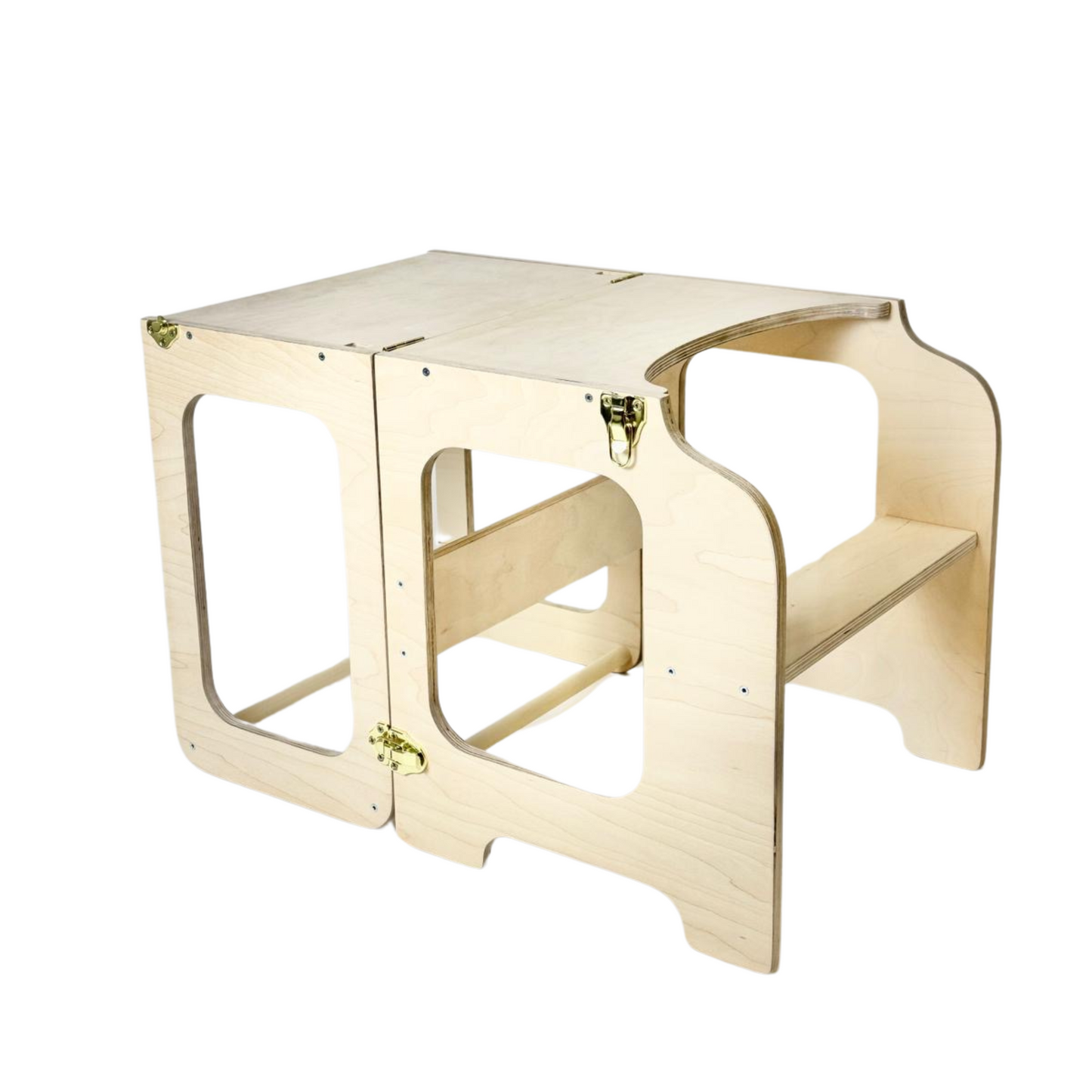 Montessori kreativni toranj 4u1 s toboganom i pločom za pisanje