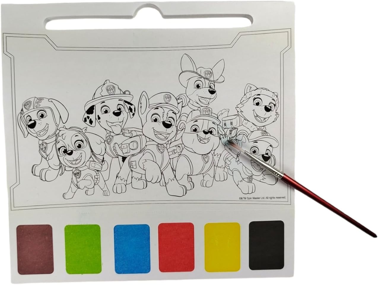 Paw Patrol vodene bojice + kist