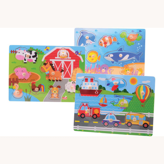 Drvena Slagalica s raznim oblicima