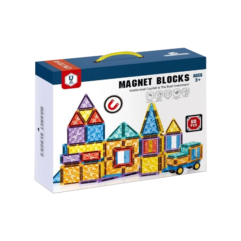 Kreativni set magnetskih blokova - Magnetic STEM 60 / 110 kom