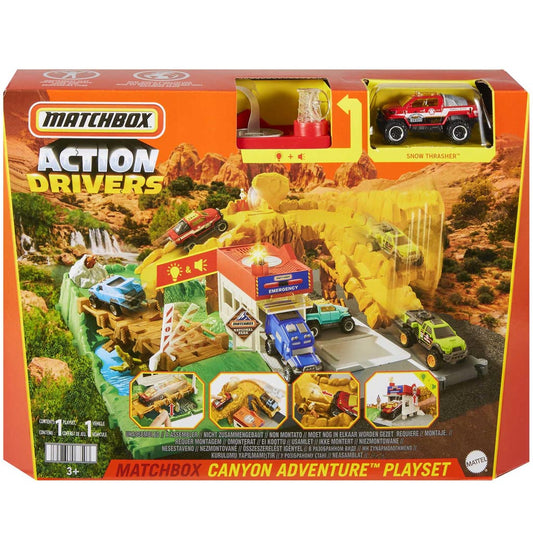 Matchbox Action Drivers - Veliki set staza s autom