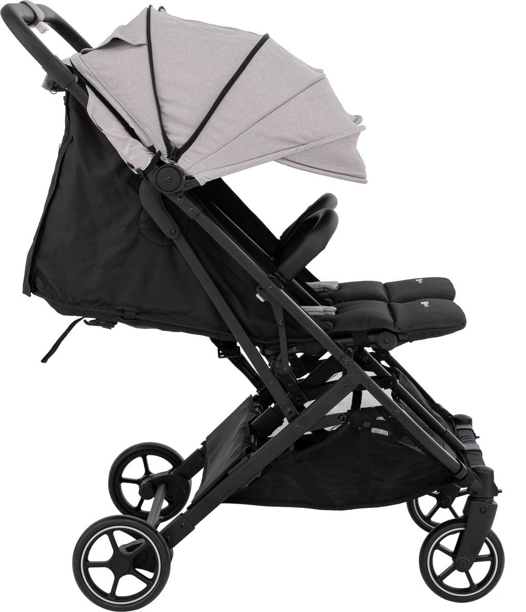 FREEON kolica za blizance Active Twin siva