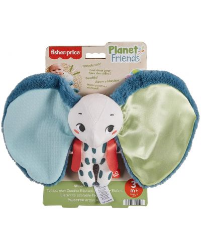 Fisher Price Planet Friends - Plišani slonić s mekanim ušima
