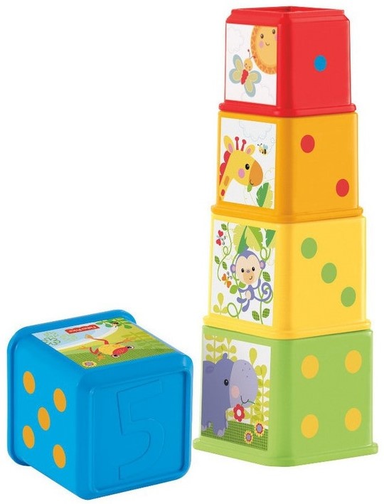 Fisher Price - Kocke za slaganje u boji