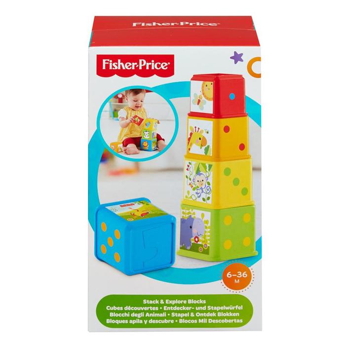 Fisher Price - Kocke za slaganje u boji
