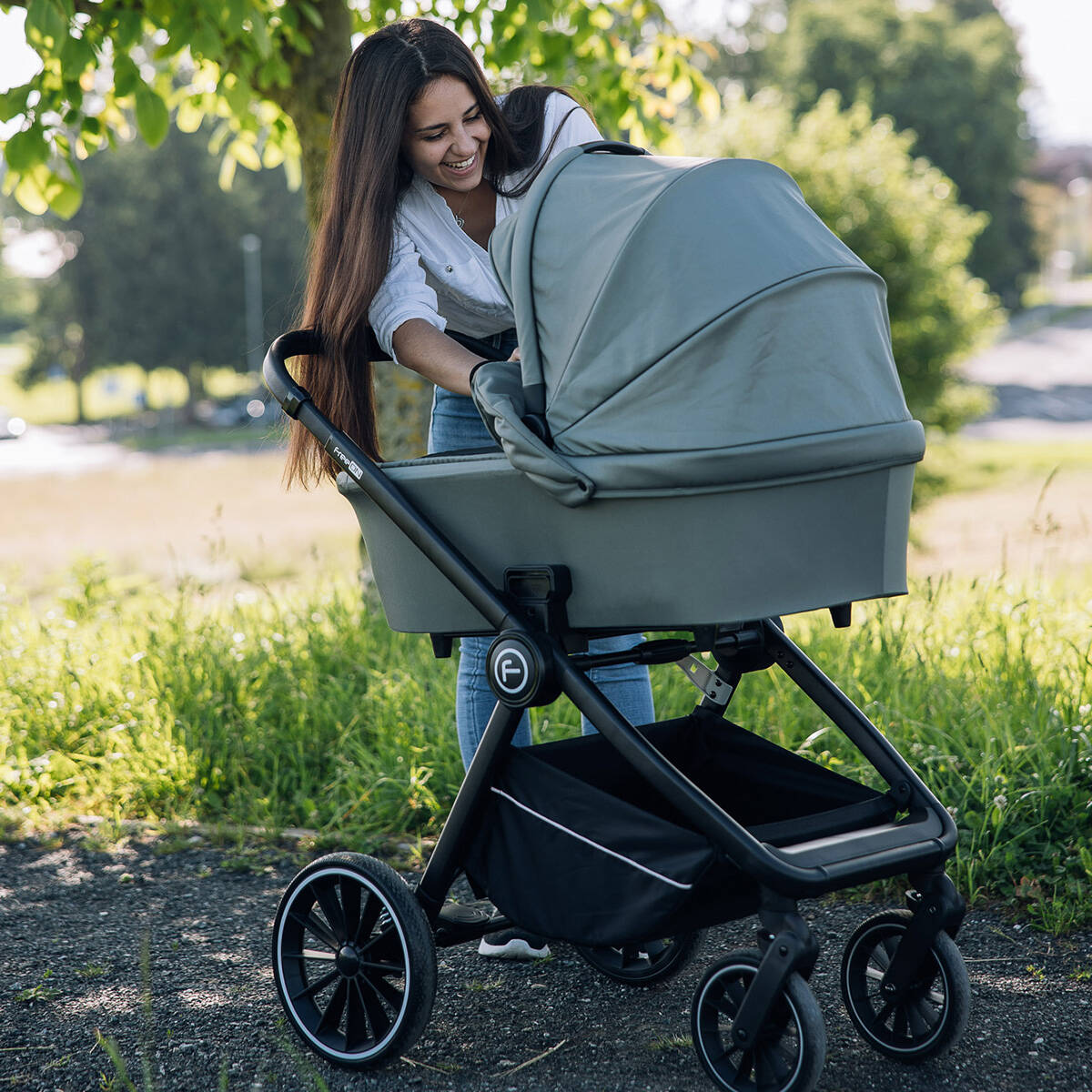 FREEON kolica 3u1 Grand army green