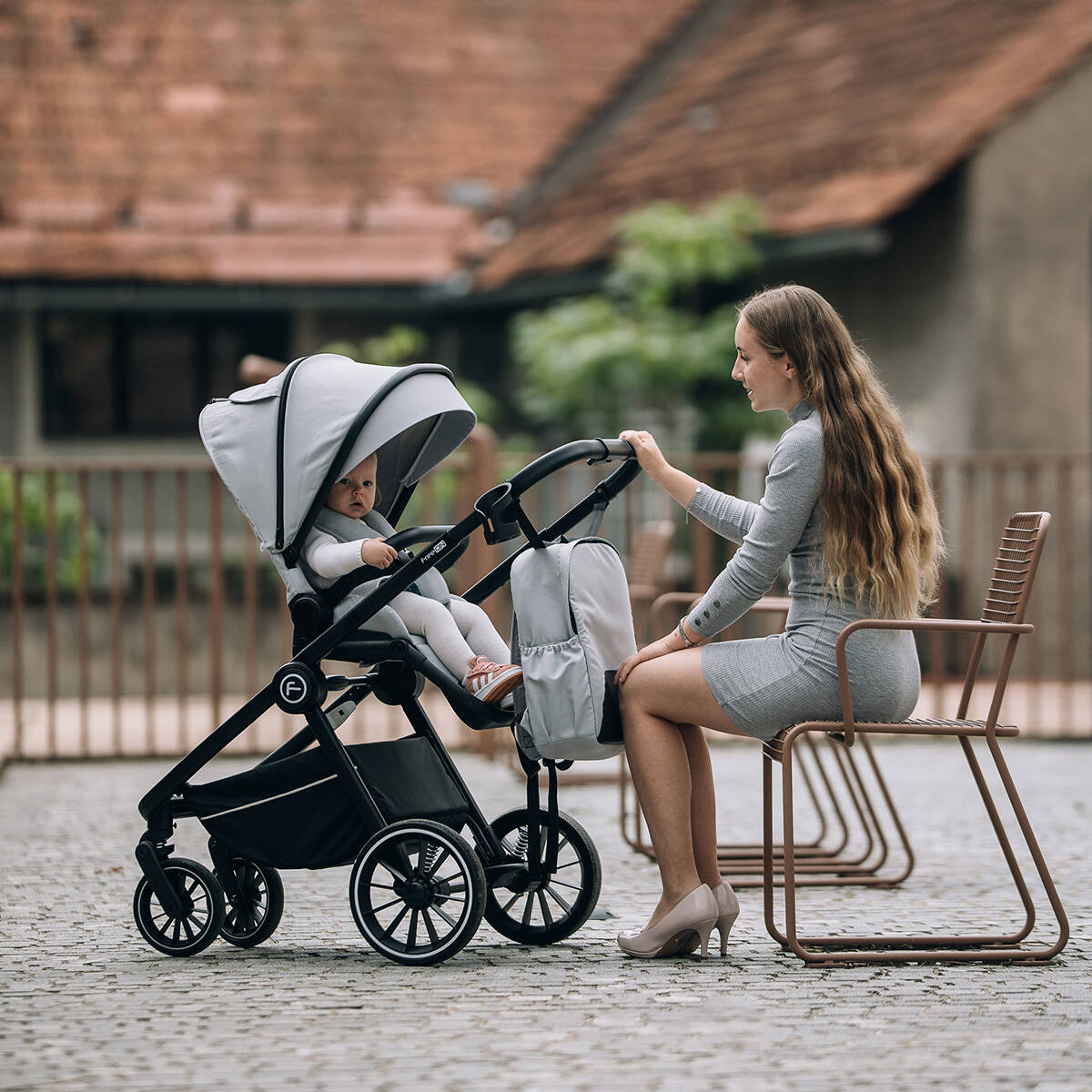 FREEON kolica 3u1 Grand gray