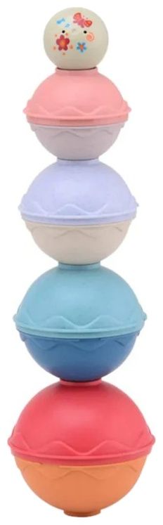 Happy World - Kuglice za slaganje od bioplastike