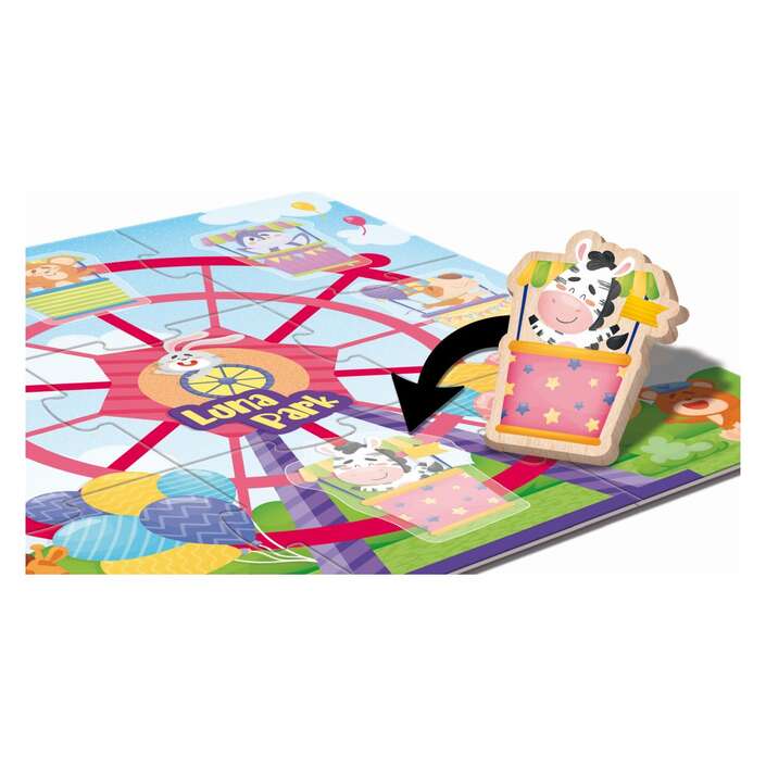 Lisciani luna park Montessori puzzle
